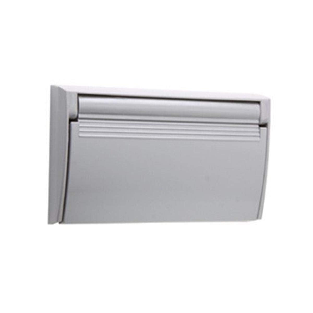 Legrand Pass & Seymour 3726SC Thermoplastic Weatherproof Outdoor Horizontal Self-Closing Cover, 1 Gang, Decorator or GFCI Outlet, Gray with Black Gasket (1 Count)