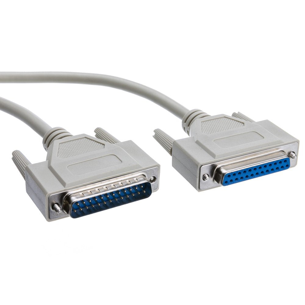 CableWholesale 10ft DB25 Serial Extension Cable