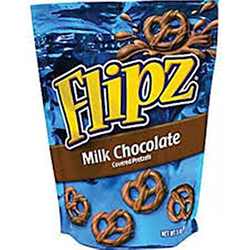 FLIPZ Milk Chocolate Pretzels 5oz