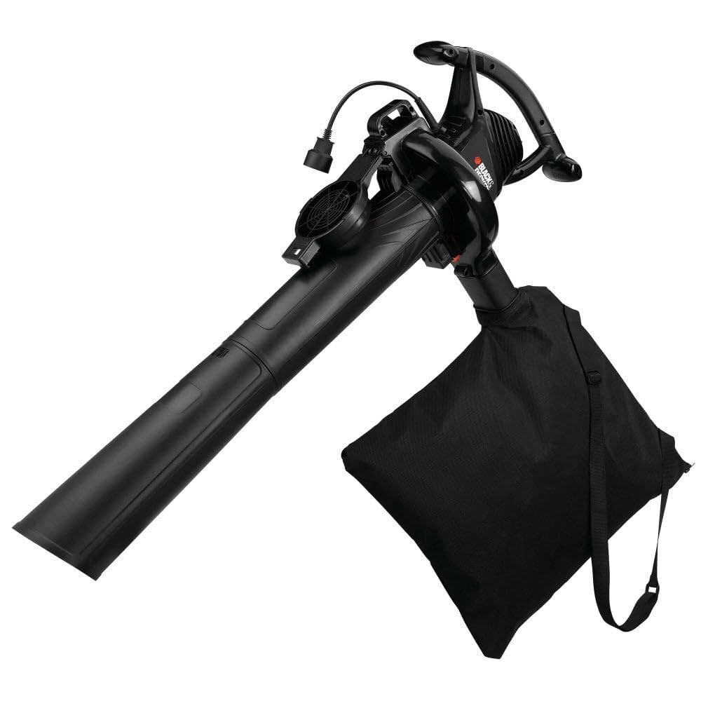BLACK BV3100 Blower Vacuum Mulcher 12A