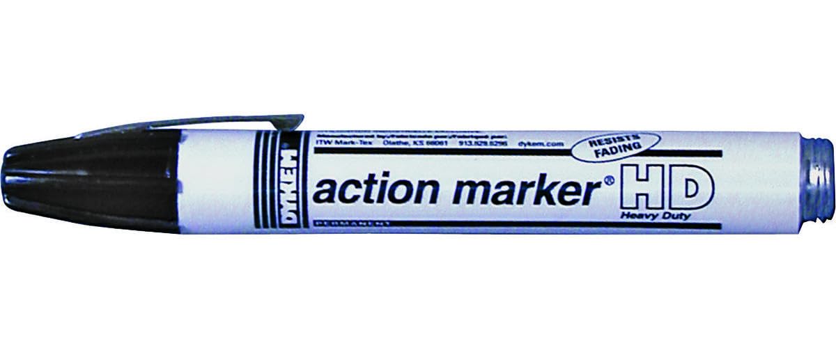 Dykem Tuff Guy Permanent Marker Black Medium 44203