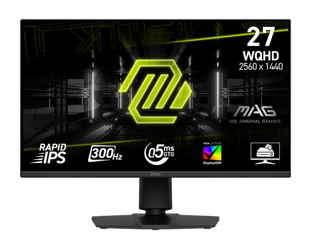 MSI MAG 275QPF X30 27" Gaming Monitor 2K 300Hz