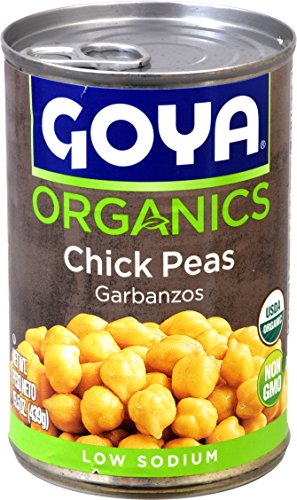 Goya Foods Organic Chick Peas, 15.5 Ounce