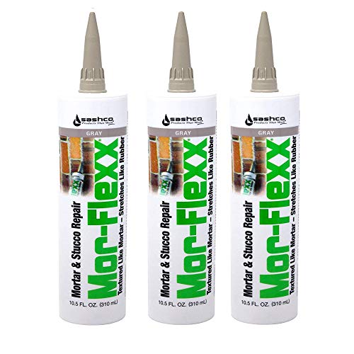 Sashco MorFlexx Grout Repair 10.5oz 3-Pack