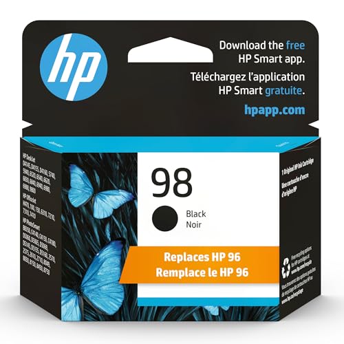 HP 98 Black Inkjet Cartridge