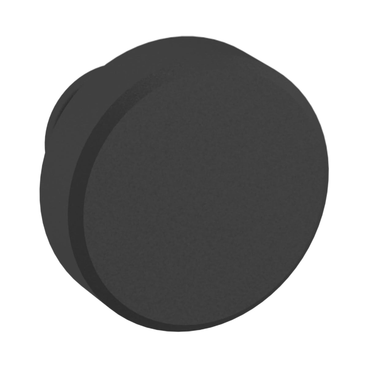 Baldwin 4411.BIN Bevel 1-1/2 Inch Mushroom Cabinet Knob from The Estate Collection - Satin Black