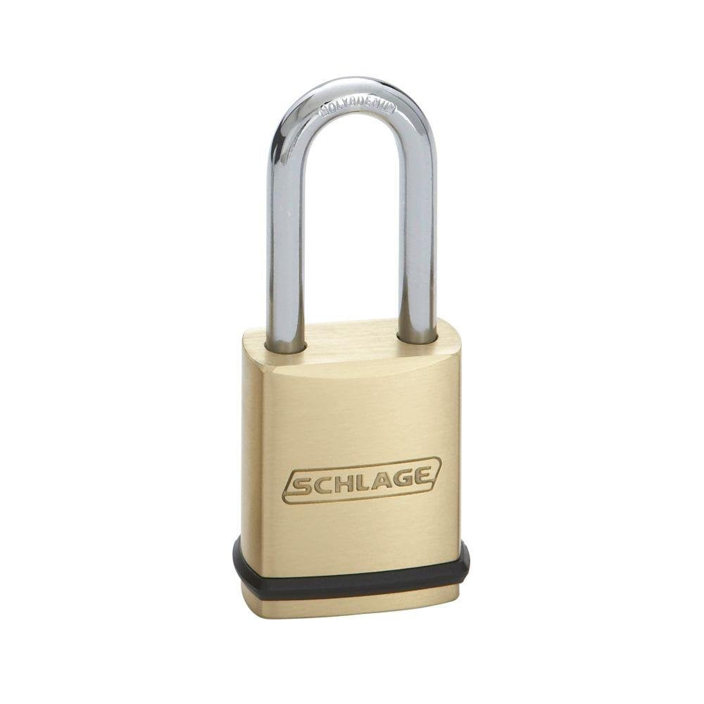 Schlage 997405 KS23F2300 Brass Padlock 2" x 5/16"