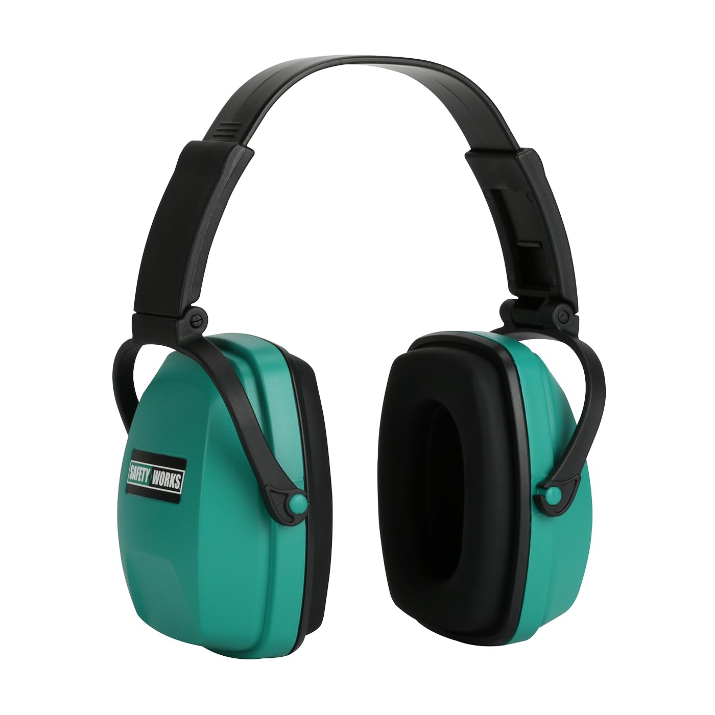 Safety Works SWX00115 Foldable earmuffs, Black