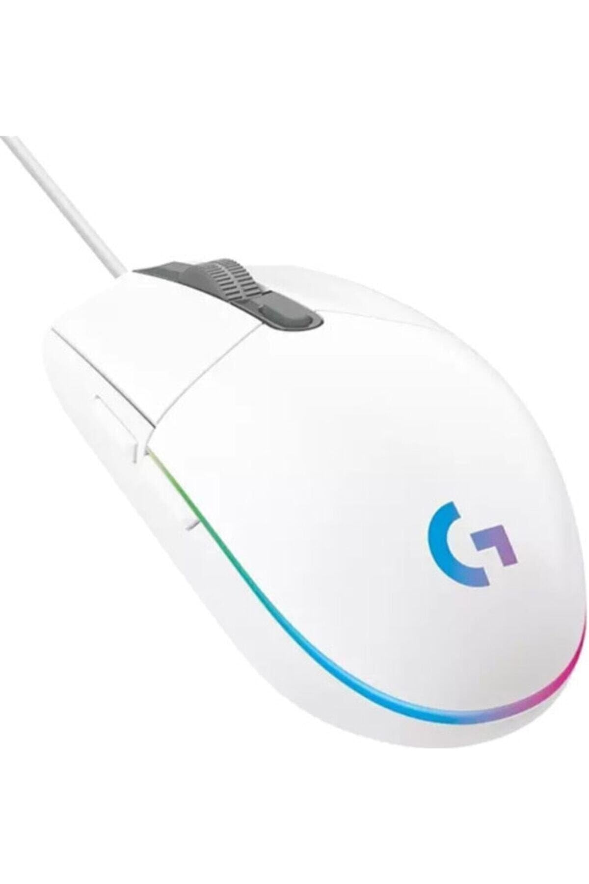 Logitech G203 Lightsync Gaming Mouse White 8K DPI