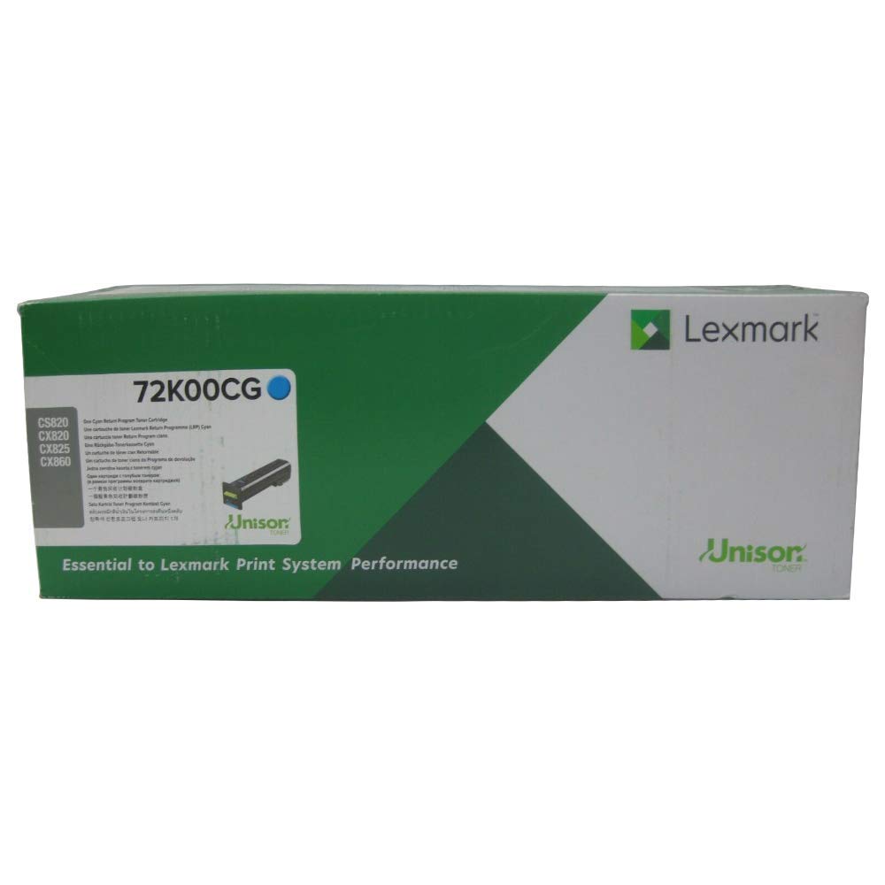 Lexmark Original Cyan Toner Cartridge