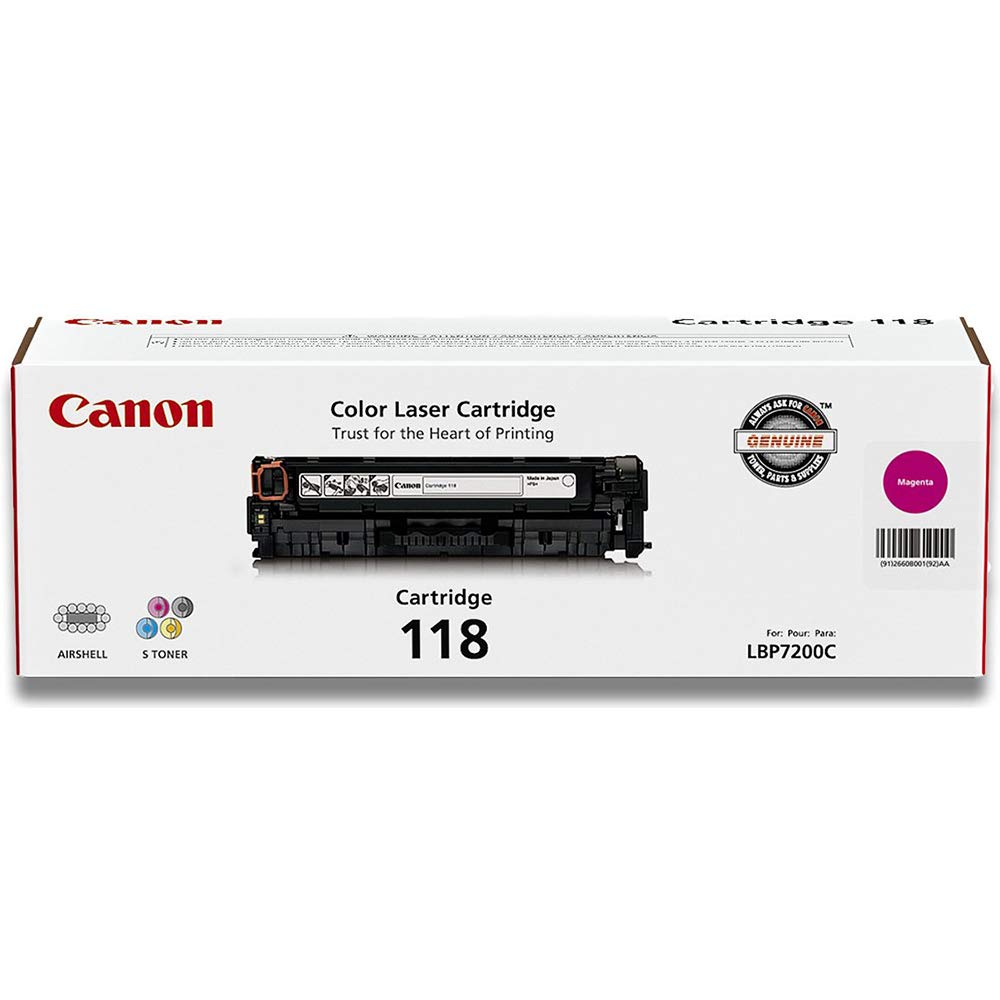 Canon Genuine OEM 2660B001 CTG 118 Magenta Toner Cartridge (2.9K YLD)