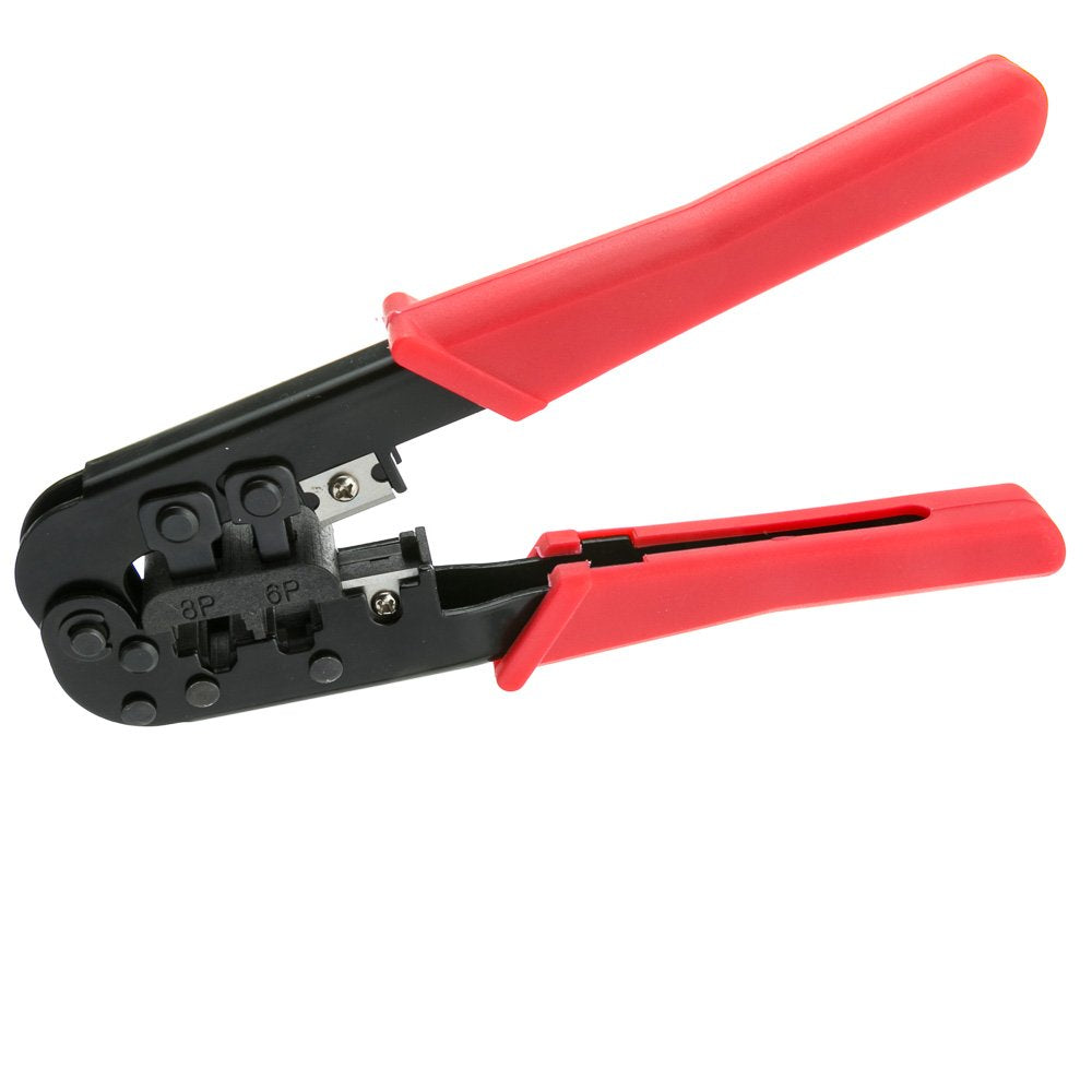 CableWholesale Crimp Tool for RJ11/RJ12/RJ45