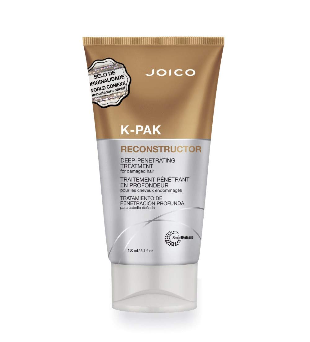 K-PAK Reconstructor Deep-Penetrating Treatment | For Damaged Hair | Repair & Strengthen Strands | Rebuild & Fortify Damaged Hair | Improve Elasticity | With Keratin & Arginine | 5.1 Fl Oz | Old