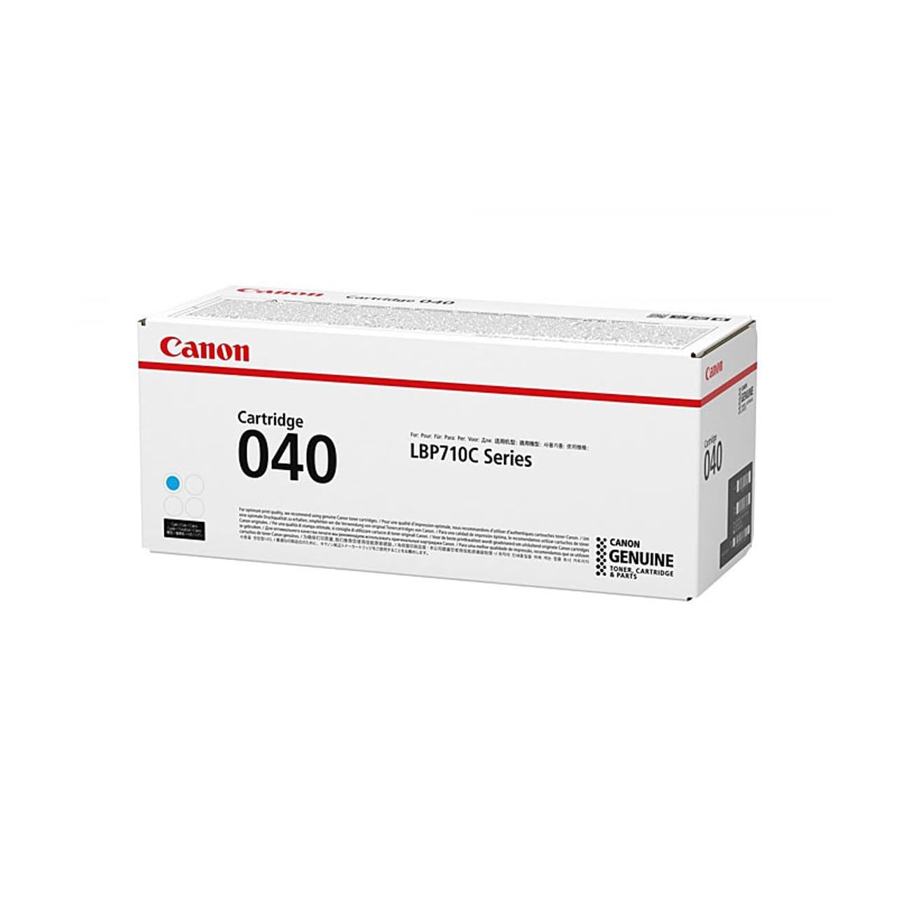 Canon Genuine 040 Cyan Toner Cartridge Compatible with LBP712Cdn