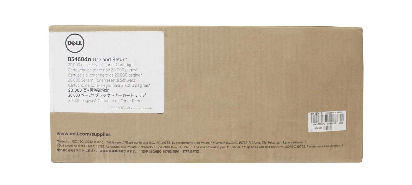 Dell 9G0PM Toner Cartridge B3460dn Laser Printer