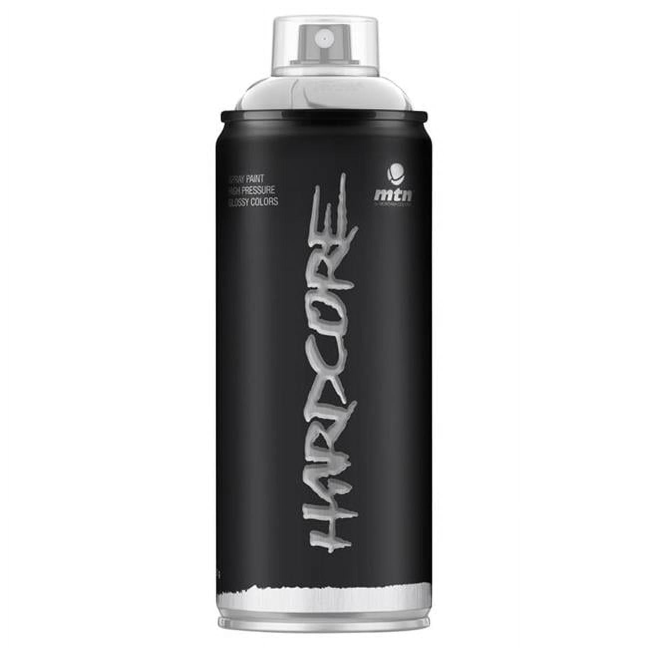 Montana MTN Hardcore Metallic Silver Chrome Spray Paint 400ml
