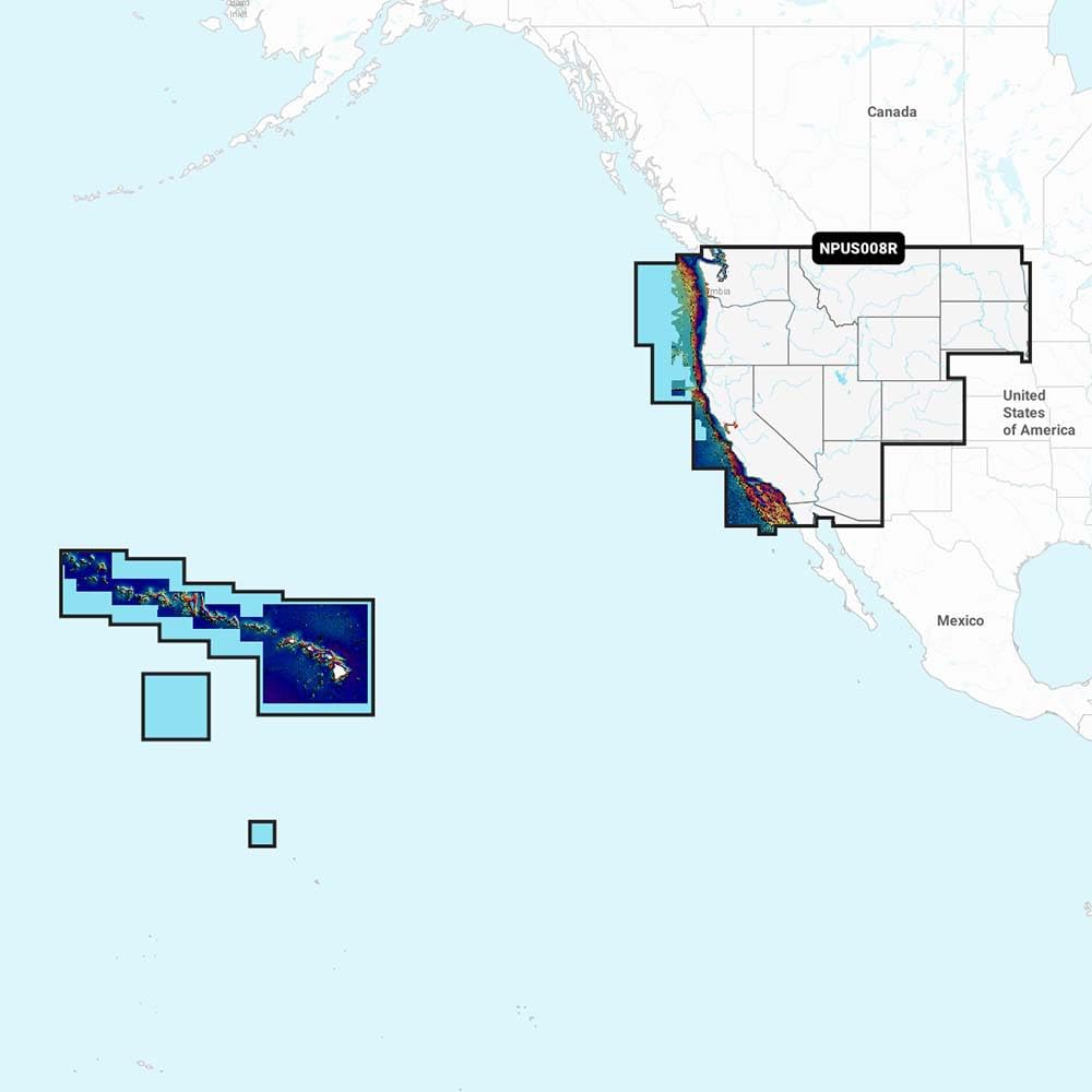 Navionics Platinum+ NPUS008R U.S. West Chart