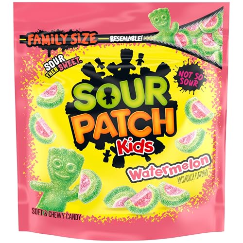 Watermelon Soft & Chewy Candy, Family Size, Bulk Candy, 1.8 lb 070462005844