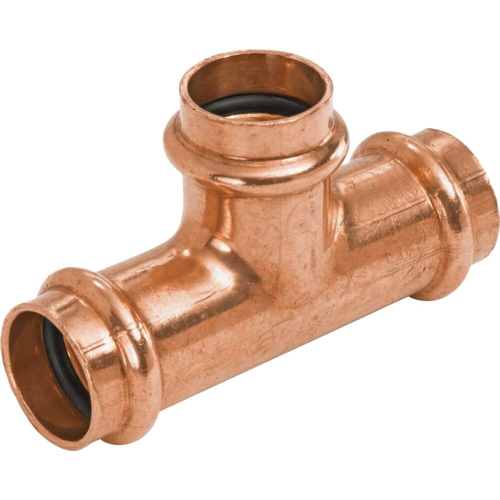 NIBCO 4010356 0.75 Press x 0.5 in. Press Copper Tee
