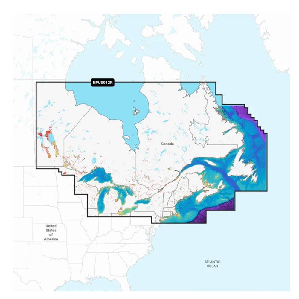 Navionics Platinum+ NPUS012R Canada East & Great Lakes
