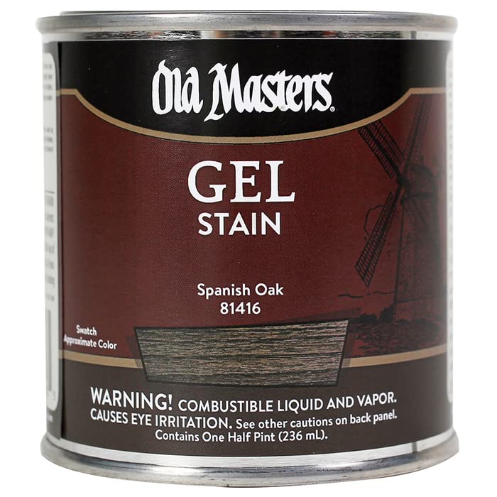 Old Masters Gel Stain Spanish Oak 0.5 Pint