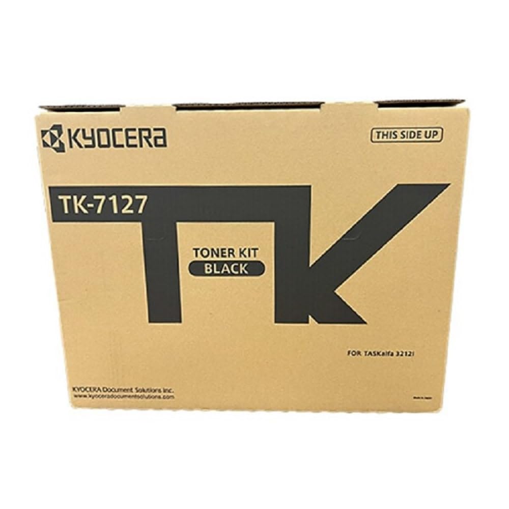 KYOCERA Genuine TK-7127 Black Toner Cartridge for TASKalfa 3212i (1T02V70USJ)