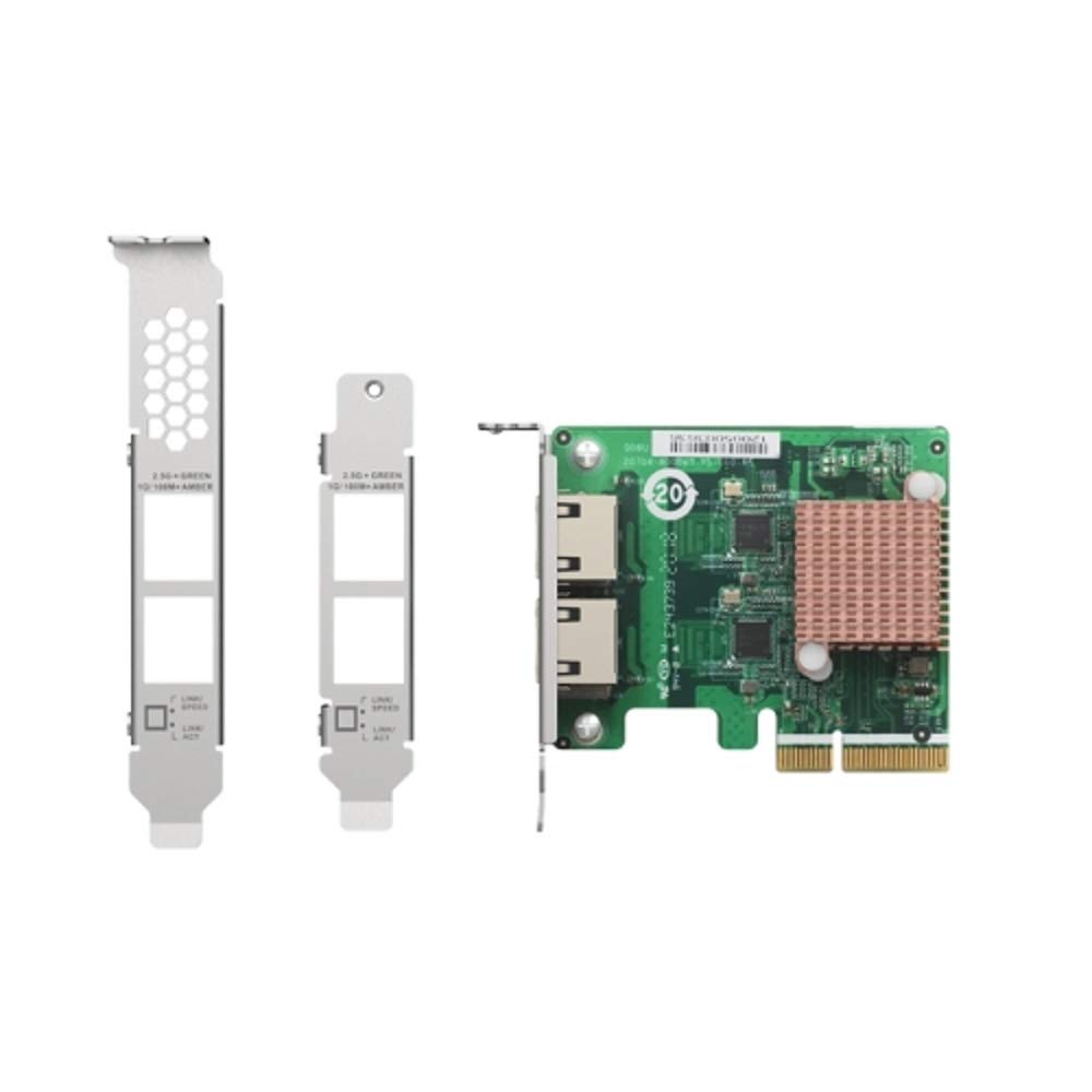 QNAP Dual Port 2.5GbE PCIe Network Card