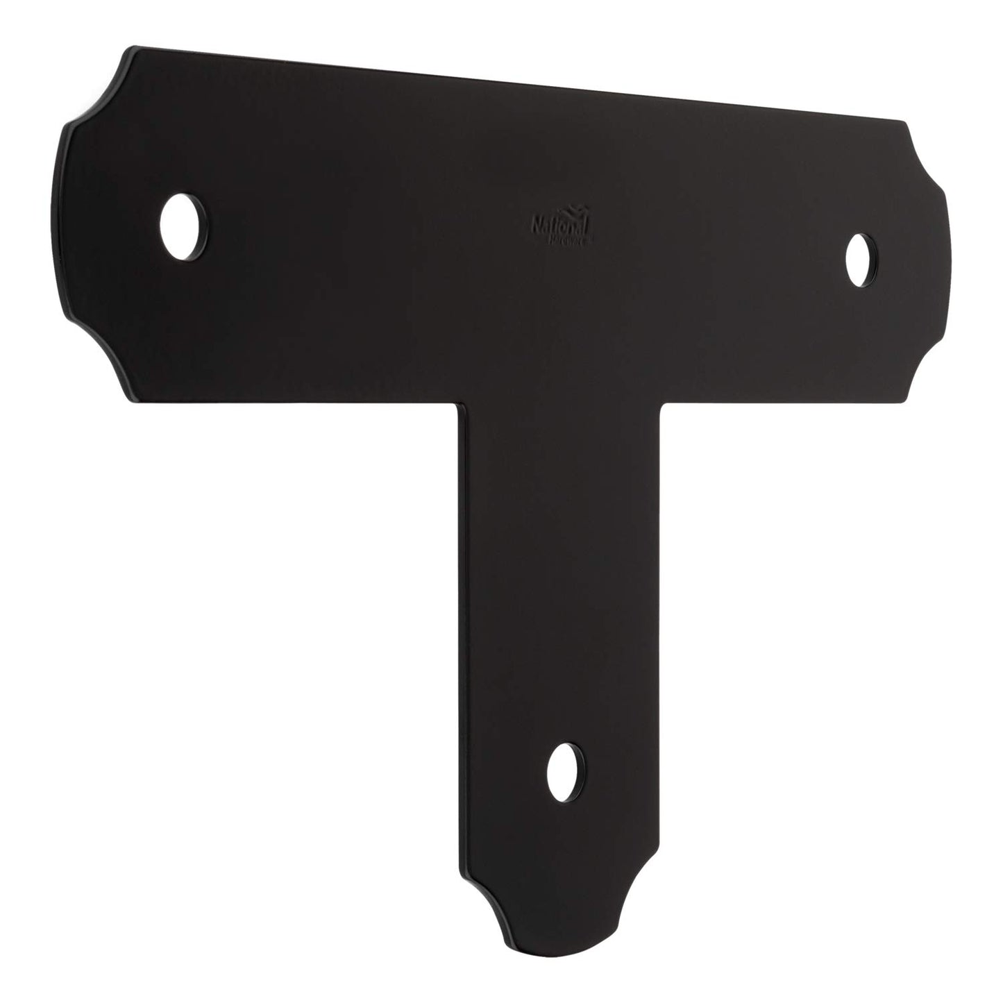 National Hardware T-Plate Storm Shin 13 3x13.5x8.25 Black
