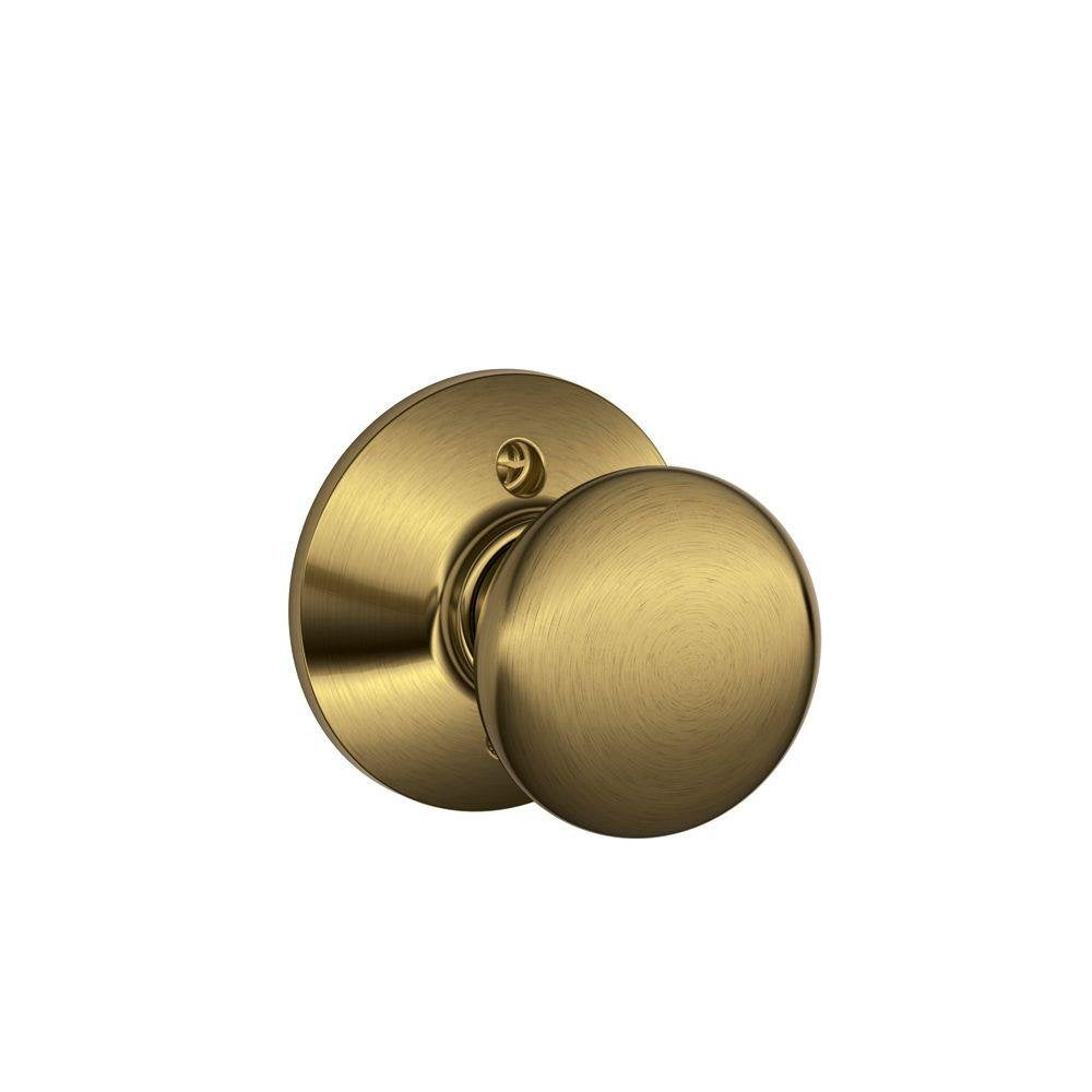 Schlage Plymouth Dummy Door Knob F170 PLY 609