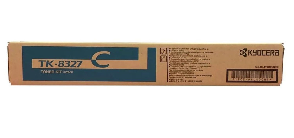 Kyocera Mita TK8327C Cyan Toner (Standard Yield)