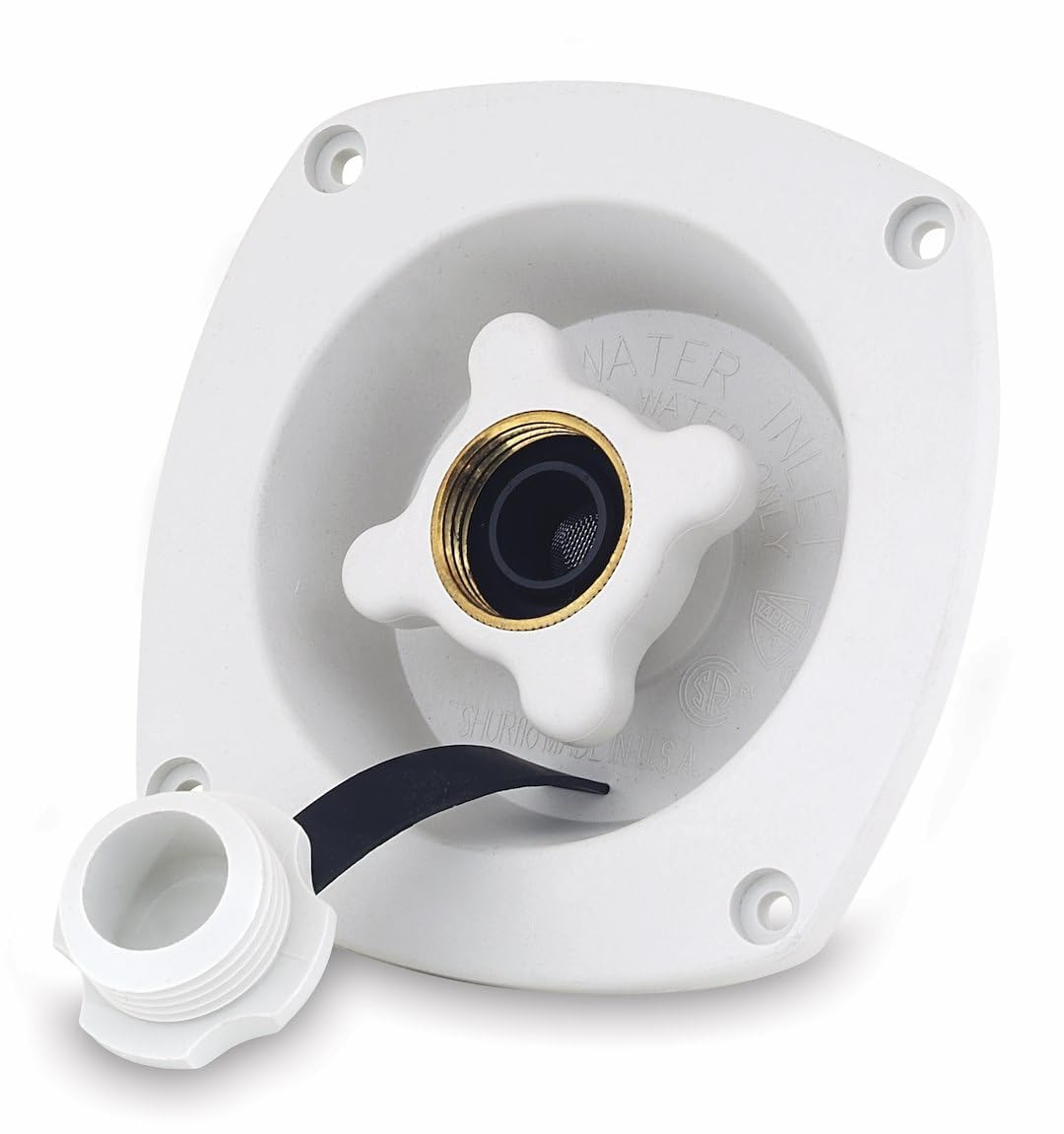 Shurflo by Pentair Pressure Reducing City Water Entry - Wall Mount - Chrome