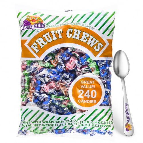 Alberts Assorted Fruit Chews 240ct Bag