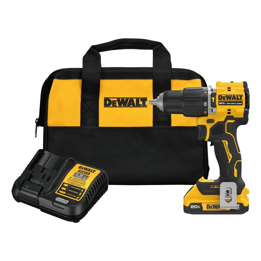 DEWALT DCD799D1 20V Atomic Hammer Drill Kit 2Ah