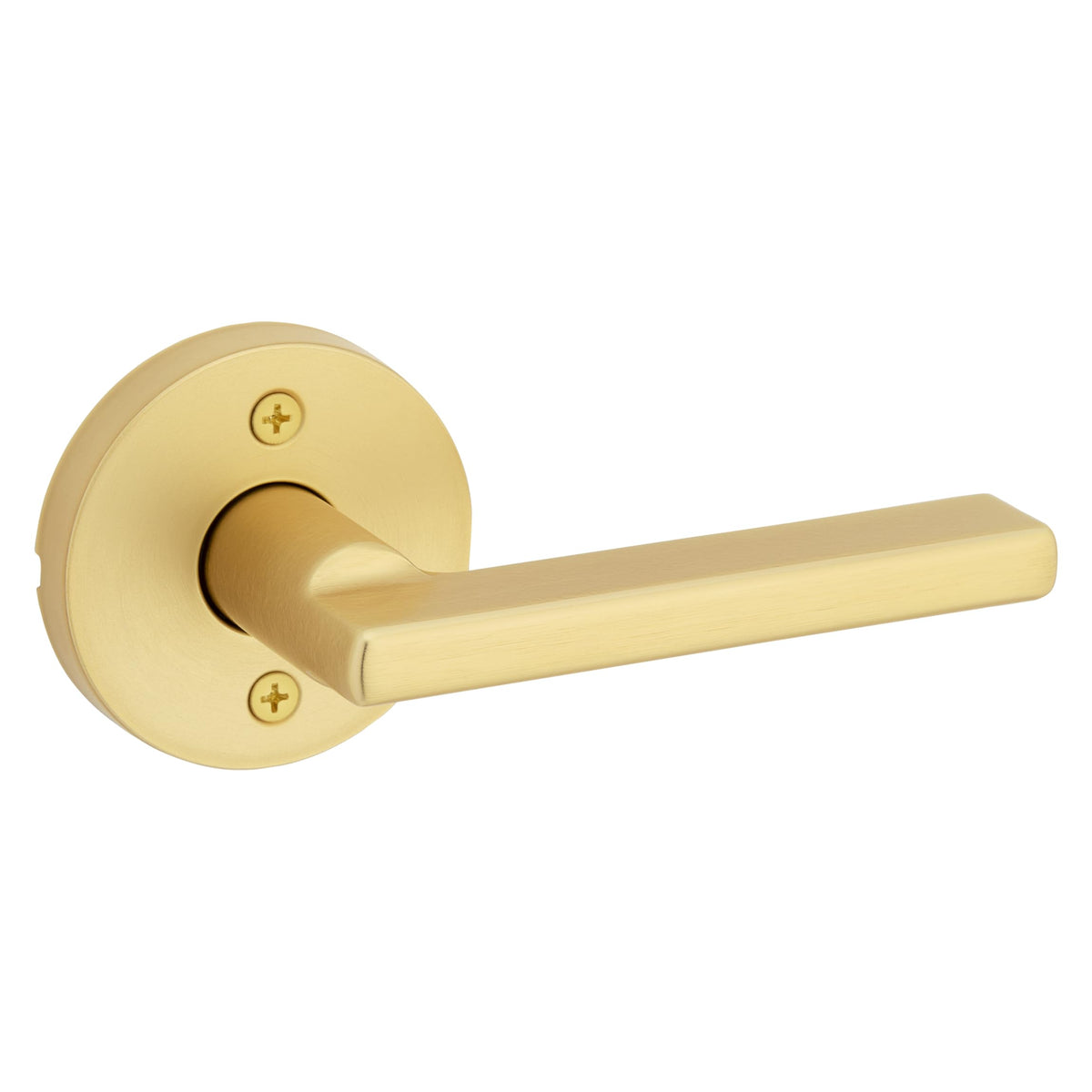 Kwikset Halifax Dummy Door Handle Satin Brass