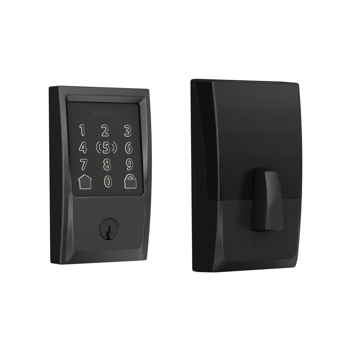 Schlage Encode Plus Smart Wi-Fi Deadbolt Matte Black