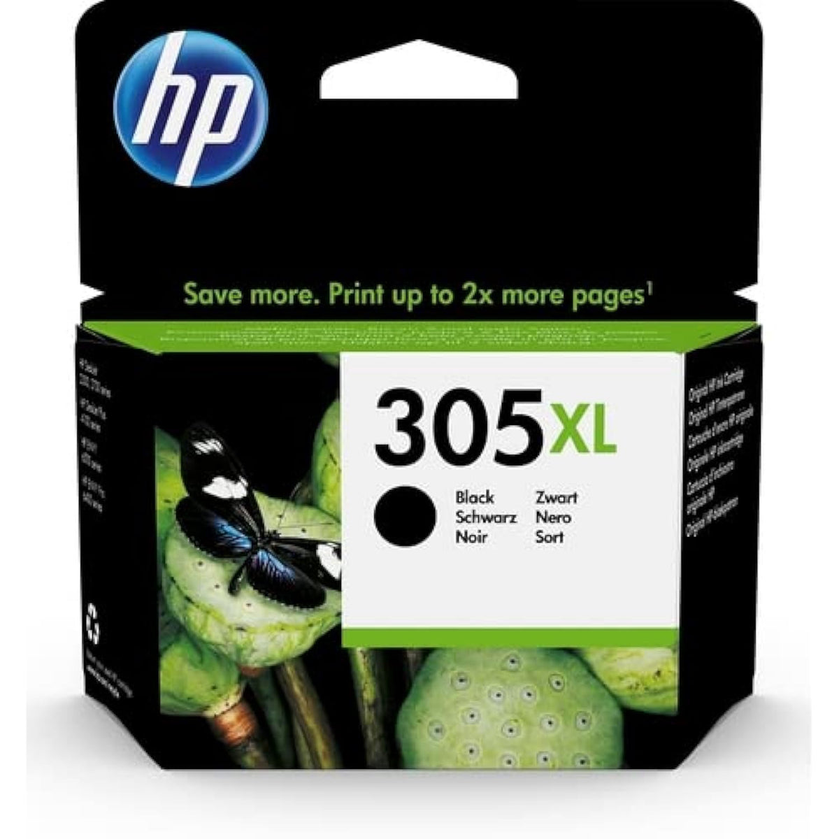HP 305XL High Capacity Black (3YM62AE) & 305 Standard Capacity Colour (3YM60AE) Multipack