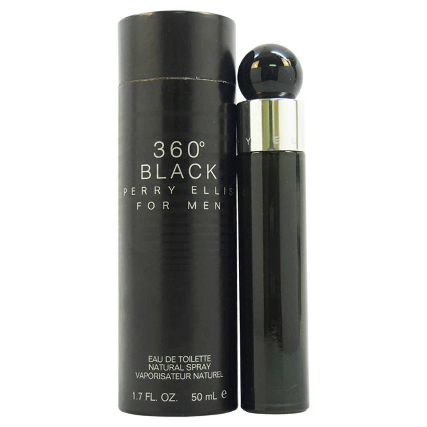 Perry Ellis 360° Black Men EDT 1.7 oz