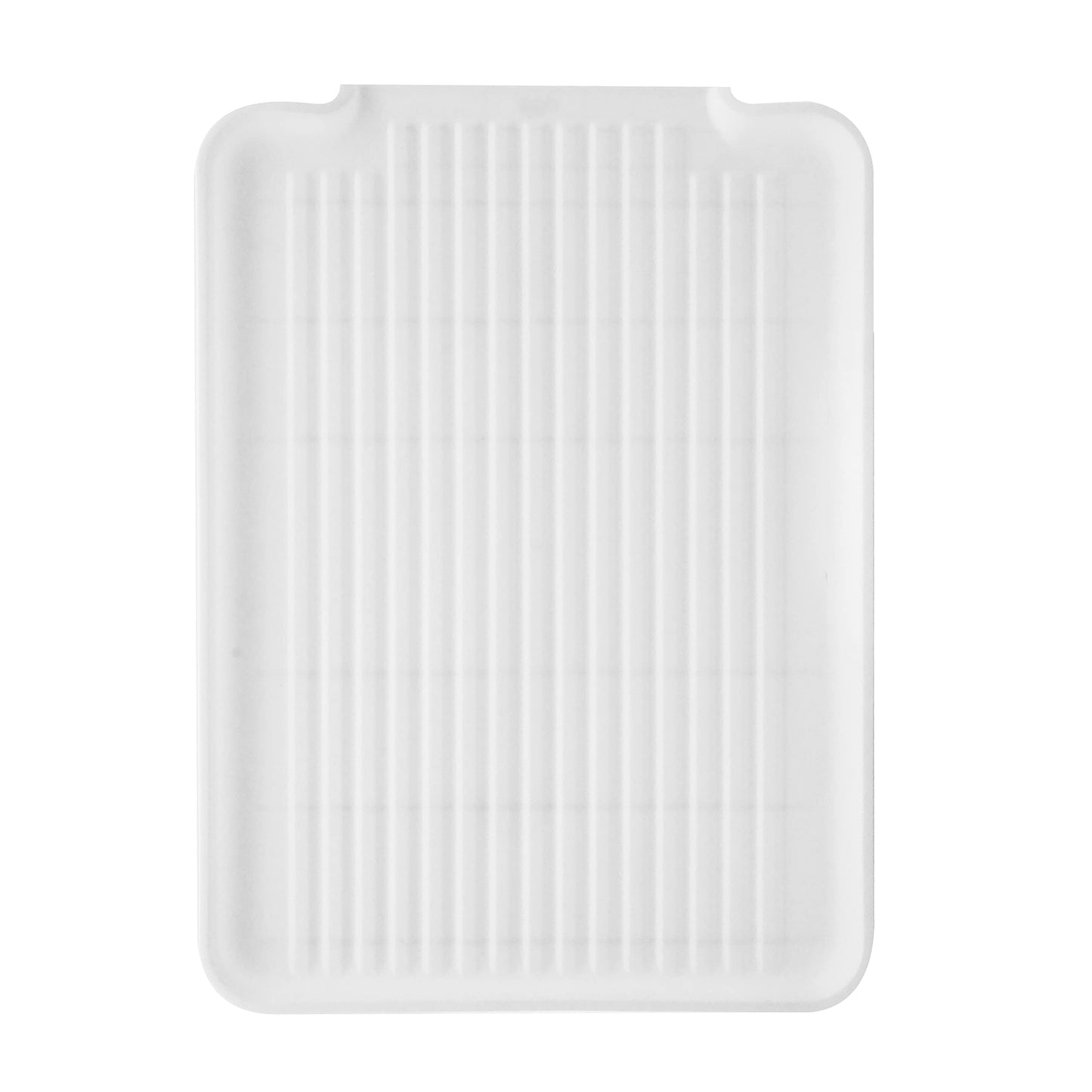OGGI Dish Drain Board 12.75 x 17.25 in White