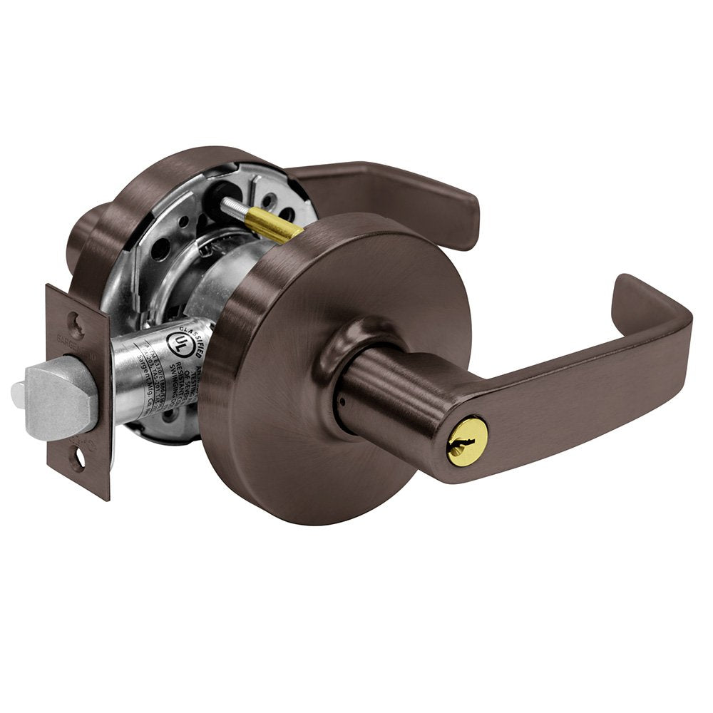 Door Lever Lockset, Right Angle