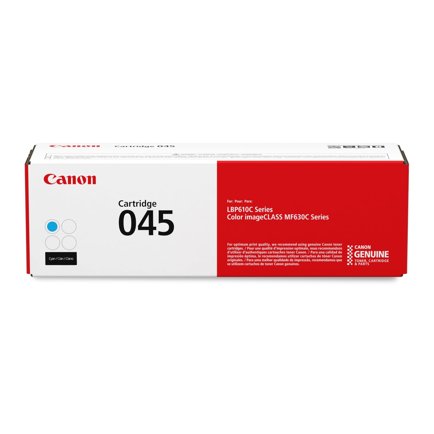 Canon 045 Cyan Toner Cartridge LBP612Cdw/MF632Cdw