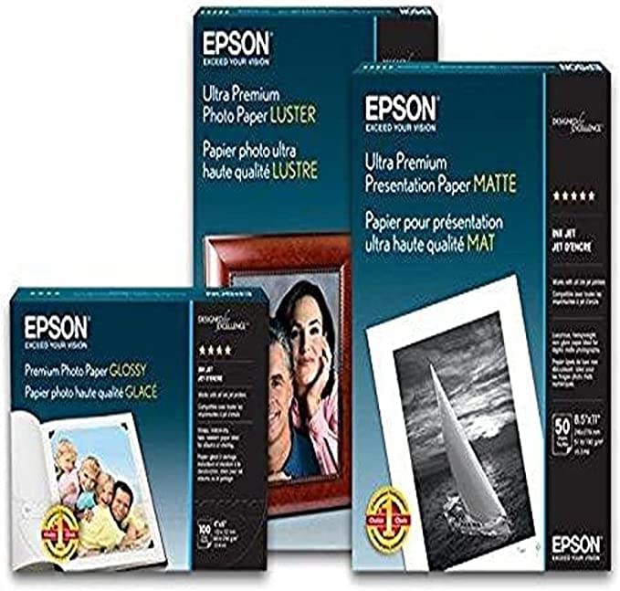 Ultra Premium Photo Paper, Luster, 8-1/2 x 11, 250 Sheets/Pack