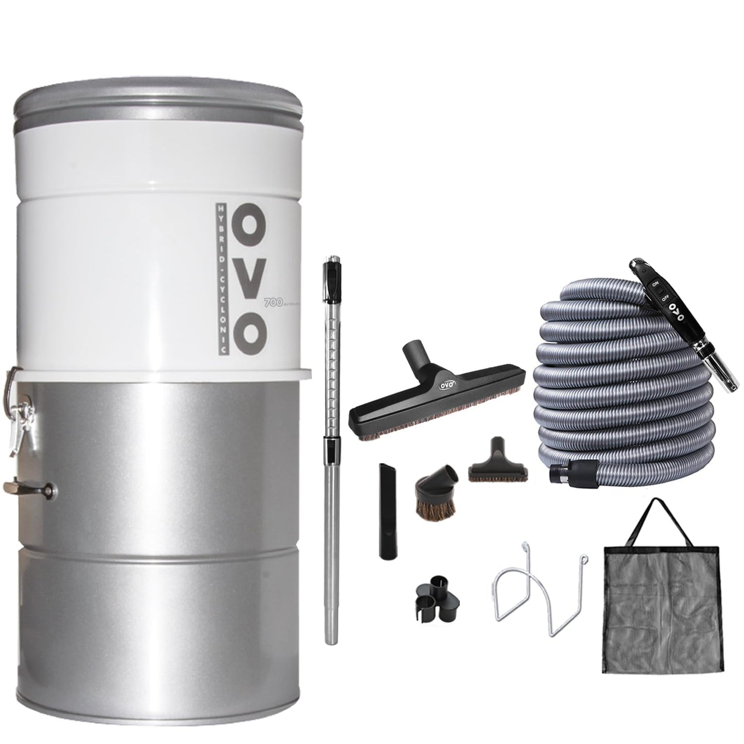 OVO 700AW Central Vacuum with 40FT Kit