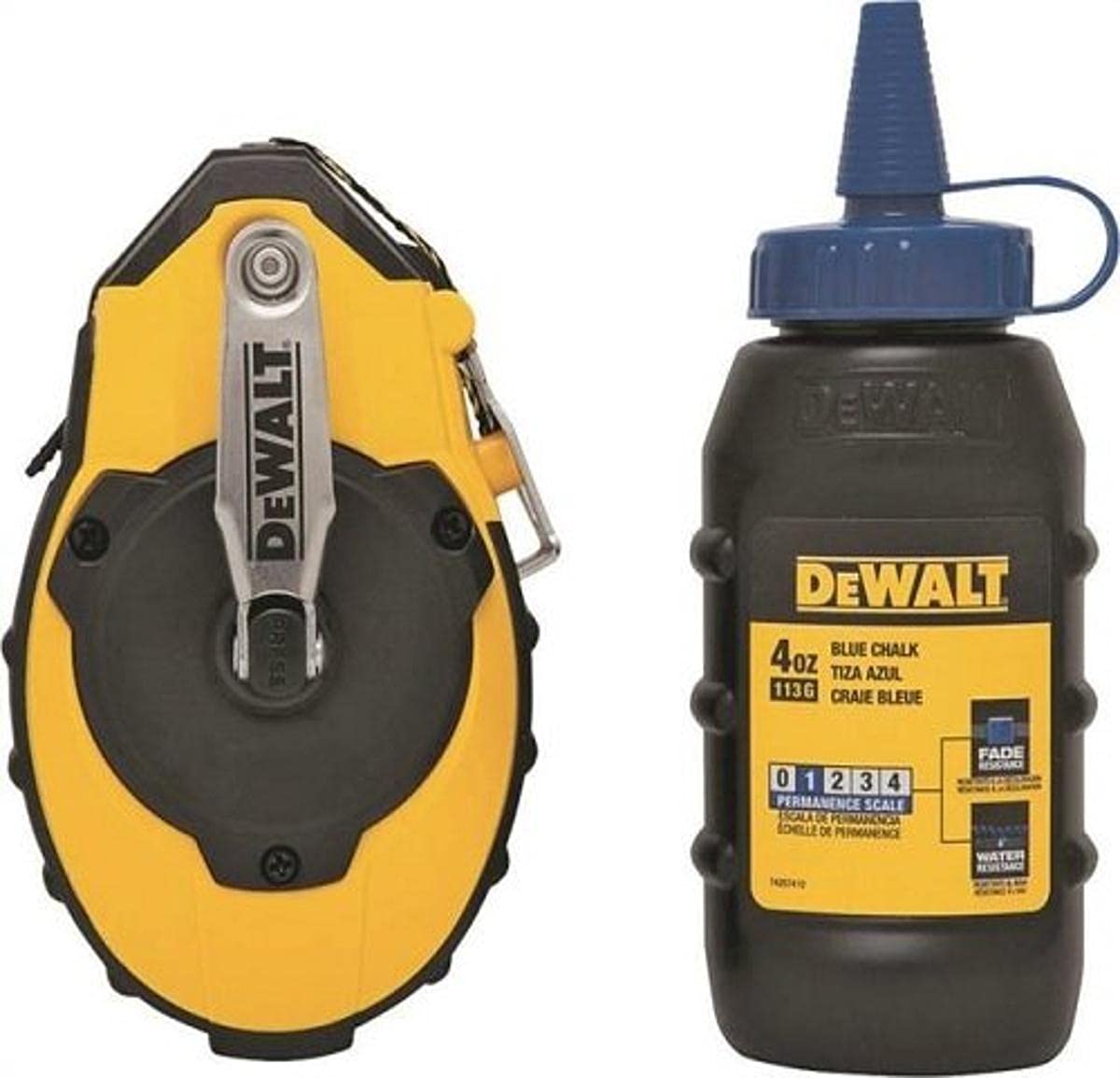 DEWALT Heavy Duty Chalk Reel Kit DWHT47373L/47143