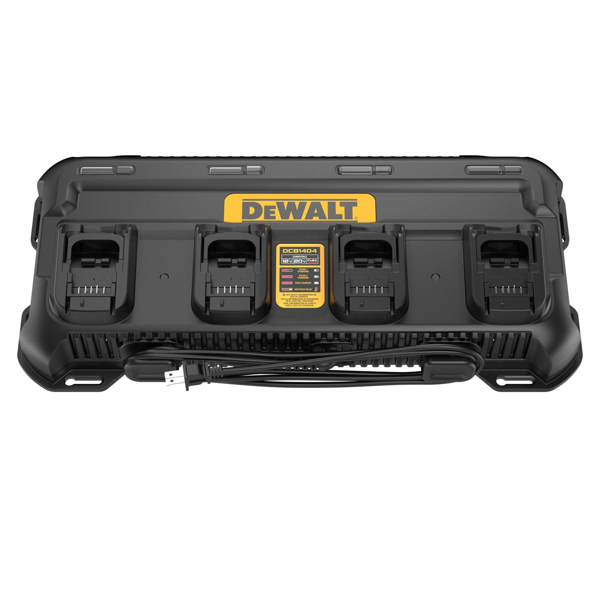 DEWALT 4 Amp Fast Multiport Battery Charger DCB1404