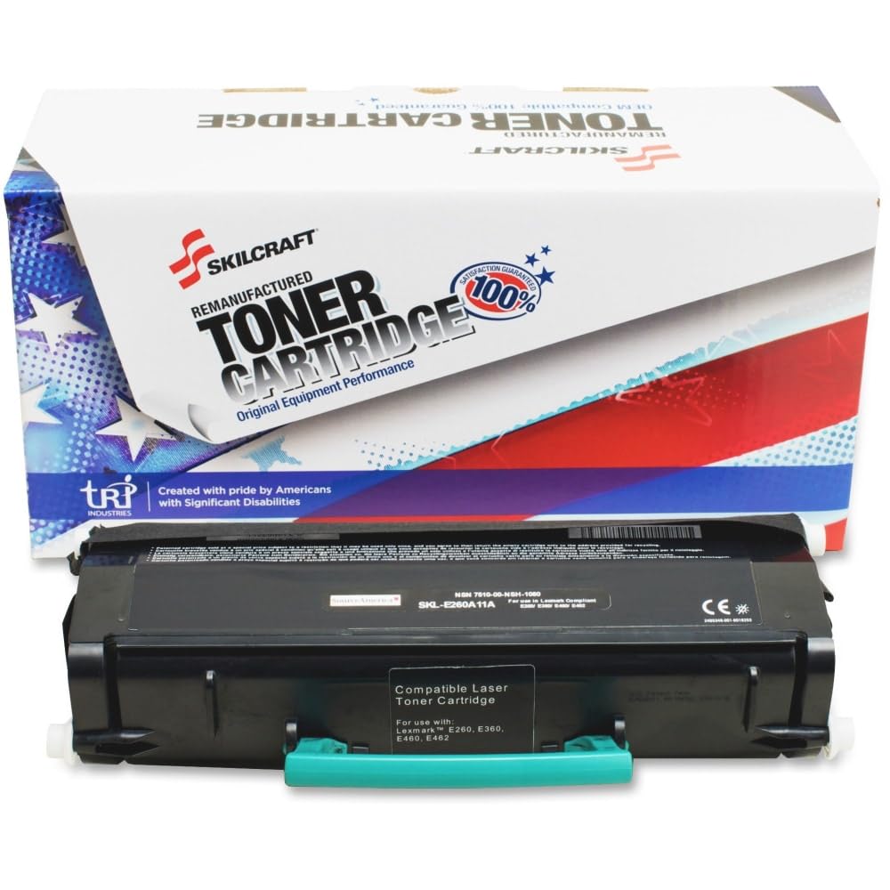 Skilcraft SKLE260A11A Lexmark Compatible Toner Cartridge