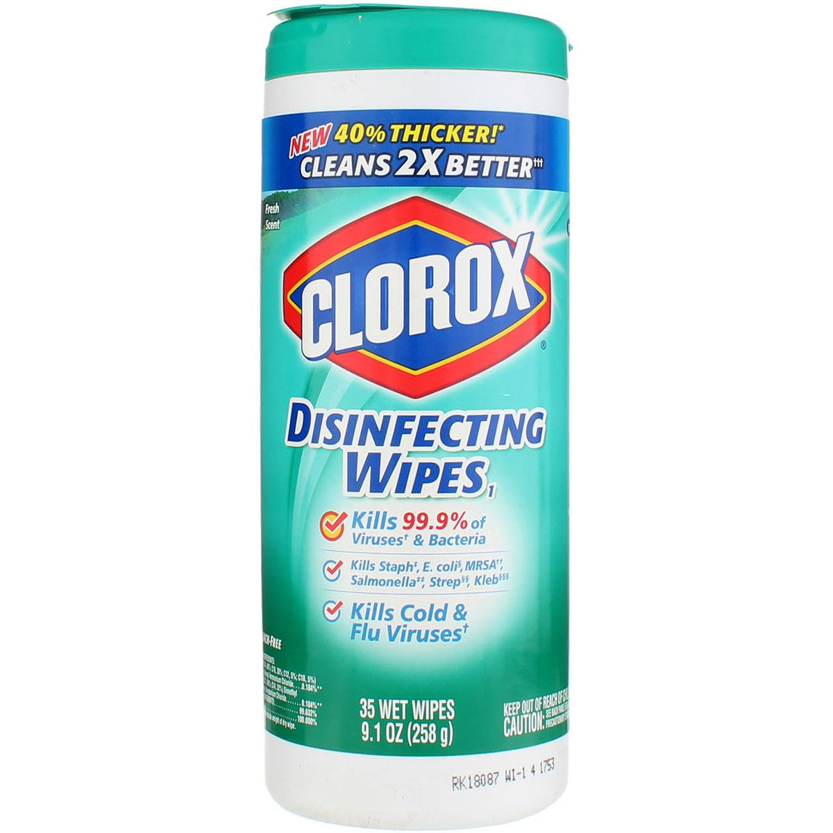 Clorox Disinfecting Wipes Fresh Scent 7"x8" 3-Pack
