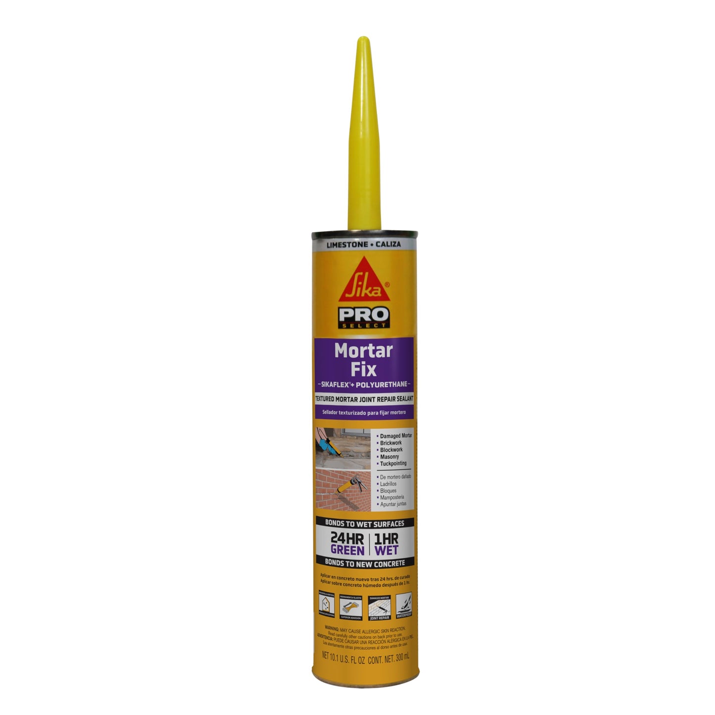 Sika Mortar Fix Gray 10.1 oz Cartridge