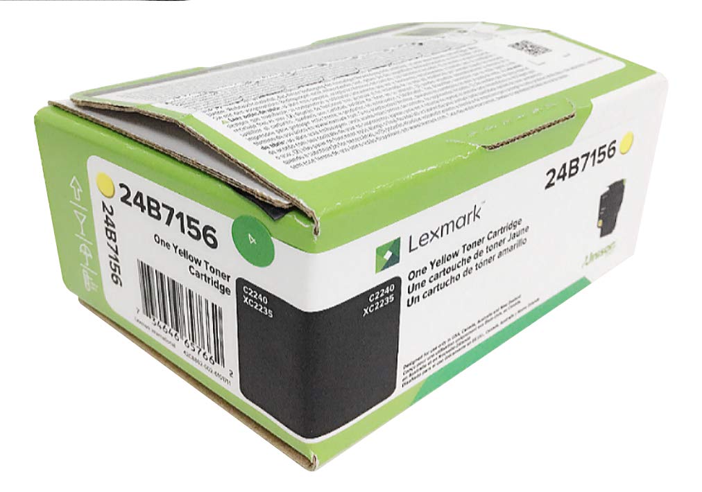 Lexmark 24B7156 C2240 XC2235 Yellow Toner Cartridge