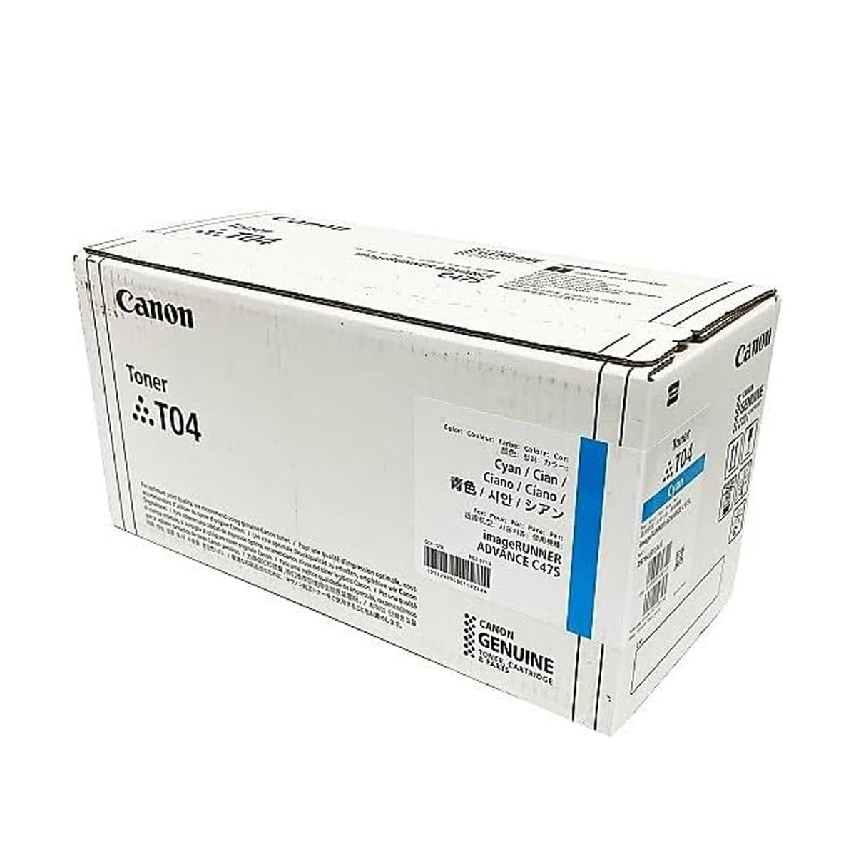 Canon Toner T04 Cyan.
