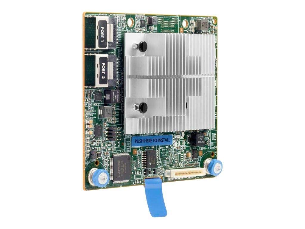HEWLETT PACKARD ENTERPRISE 804326-B21 Smart Array E208i-a SR Gen10 8 Internal Lanes/No Cache 12G SAS Modular Controller